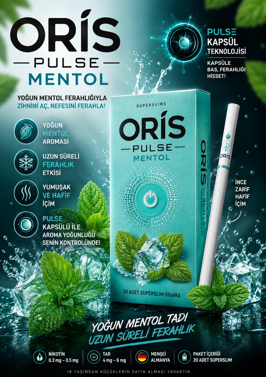 ChatGPT-Image-10-May-2026-22_11_40 Oris Pulse Menthol 1 KARTON - Görsel 1