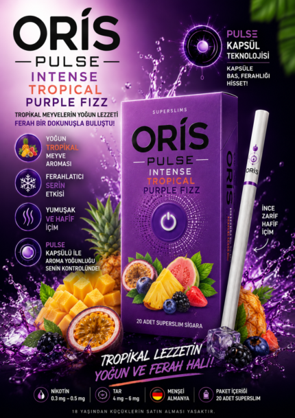 Oris Intense Tropical Purple Fizz 1 KARTON