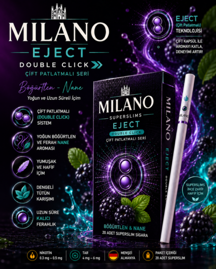 MILANO EJECT BÖĞÜRTLEN – NANE 1 KARTON