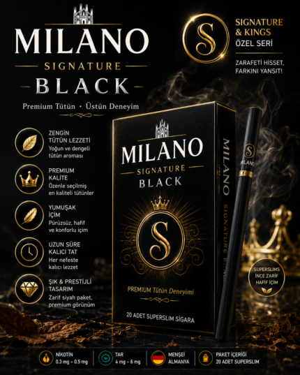 MILANO SIGNATURE BLACK 1 KARTON