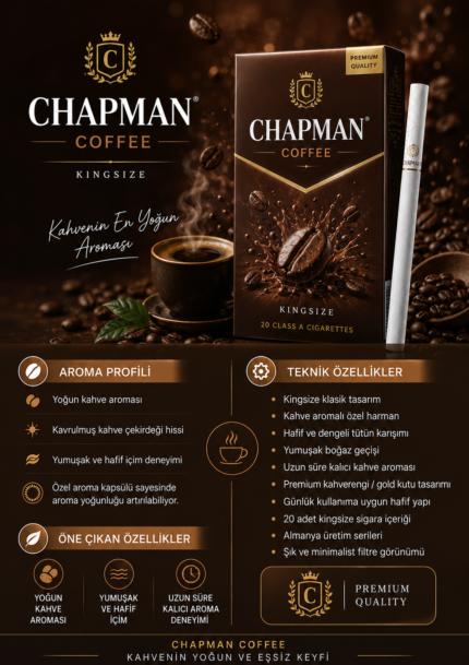 CHAPMAN COFFEE (KAHVE) 1 KARTON