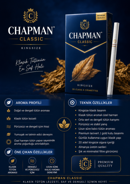 CHAPMAN CLASSIC (SADE / ORIGINAL) 1 KARTON