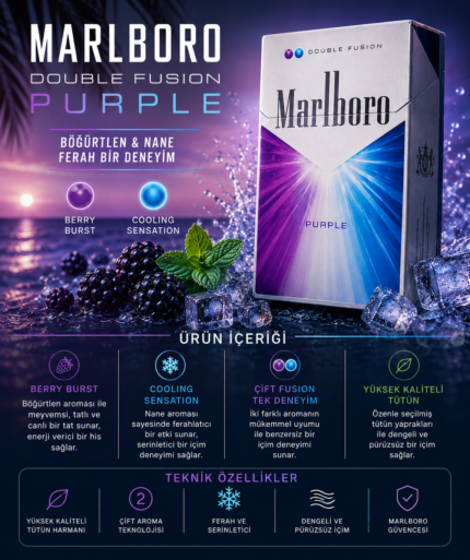 MARLBORO DOUBLE FUSION PURPLE (1 KARTON)