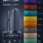IQOS ILUMA İ DUO – Gece Siyahı & + KARIŞIK TEREA (1 KARTON)