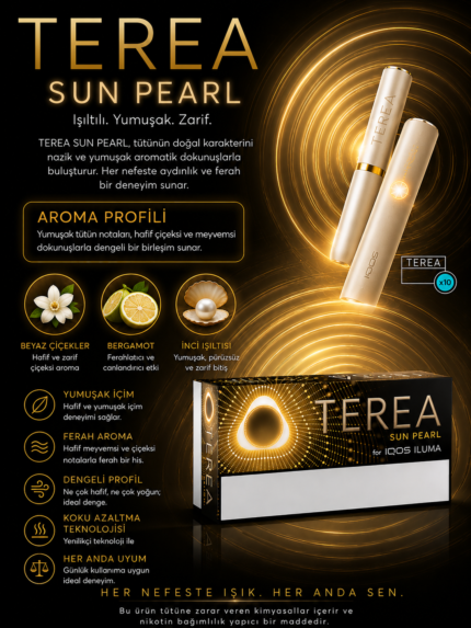 SUN PEARL IQOS ILUMA Dubai UAE TEREA 1 KARTON 200 STİCK